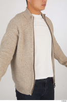  Yoshinaga Kuri brown sweater casual upper body 0008.jpg